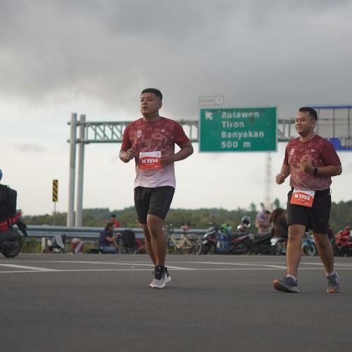 Race photo from KEDIRI HALF MARATHON 2026