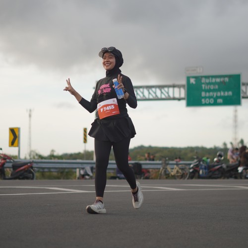 Race photo from KEDIRI HALF MARATHON 2026