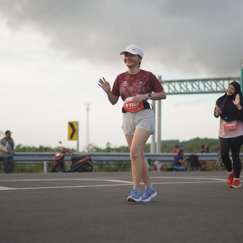 Race photo from KEDIRI HALF MARATHON 2026