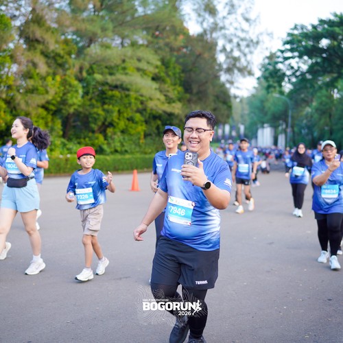 Race photo from BOGORUN 2026