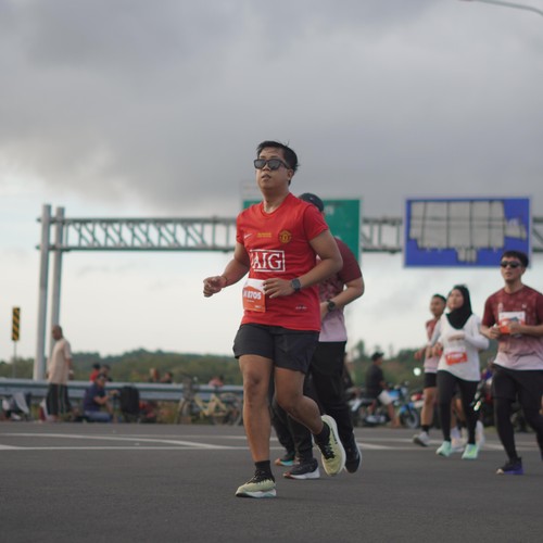 Race photo from KEDIRI HALF MARATHON 2026
