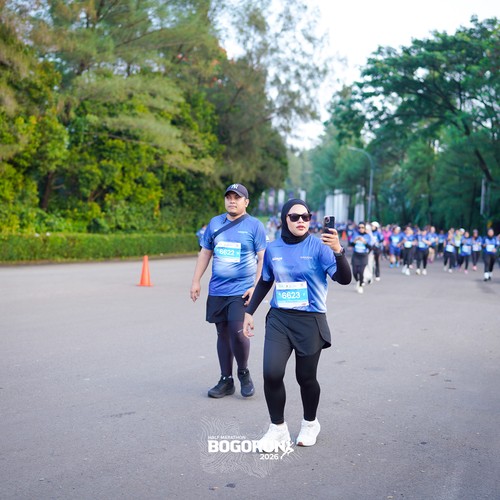 Race photo from BOGORUN 2026