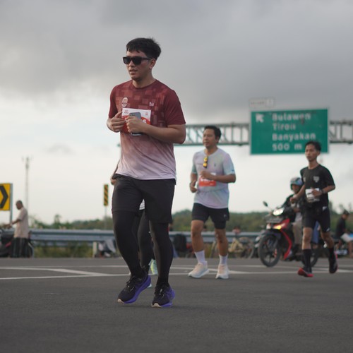 Race photo from KEDIRI HALF MARATHON 2026