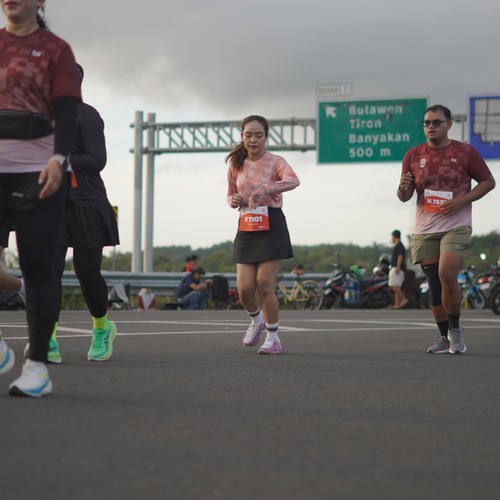 Race photo from KEDIRI HALF MARATHON 2026