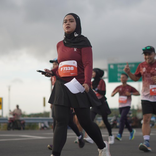 Race photo from KEDIRI HALF MARATHON 2026