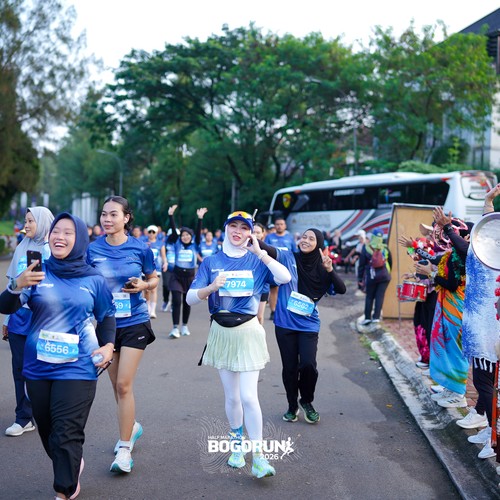 Race photo from BOGORUN 2026