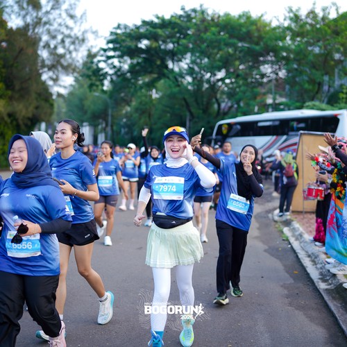 Race photo from BOGORUN 2026
