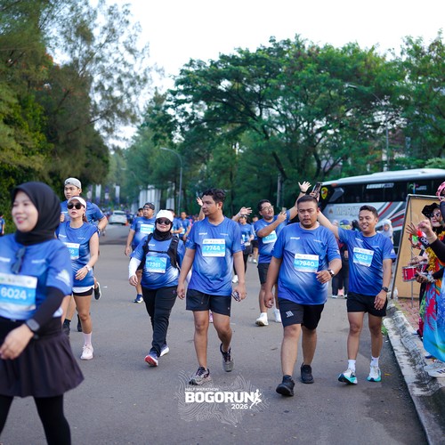 Race photo from BOGORUN 2026