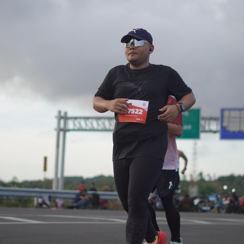 Race photo from KEDIRI HALF MARATHON 2026