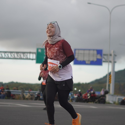 Race photo from KEDIRI HALF MARATHON 2026