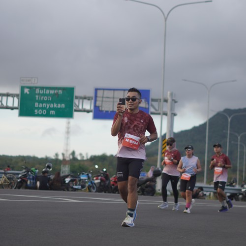 Race photo from KEDIRI HALF MARATHON 2026