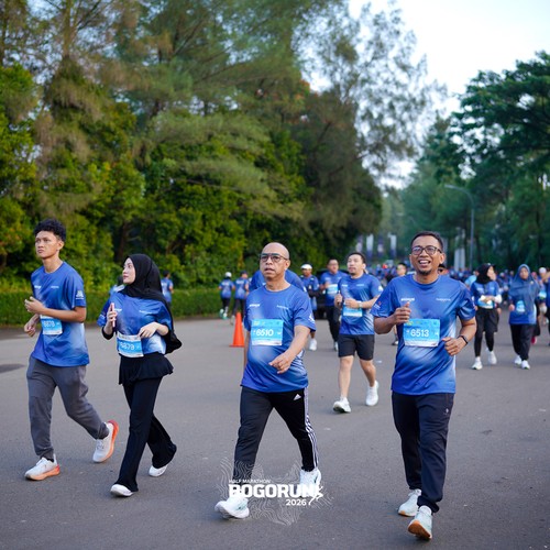 Race photo from BOGORUN 2026