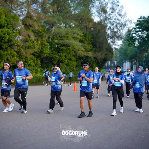 Race photo from BOGORUN 2026