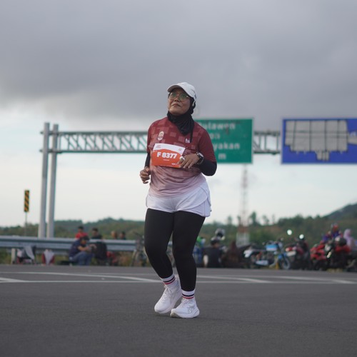 Race photo from KEDIRI HALF MARATHON 2026