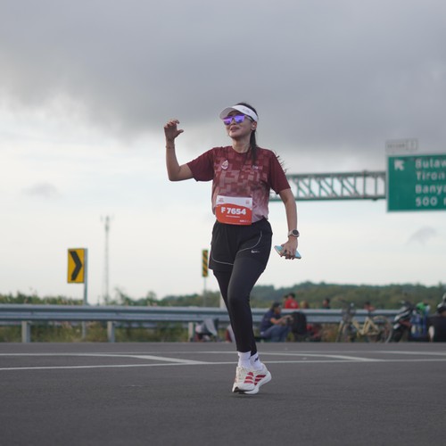 Race photo from KEDIRI HALF MARATHON 2026