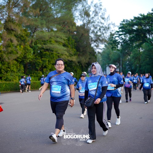 Race photo from BOGORUN 2026