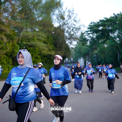 Race photo from BOGORUN 2026