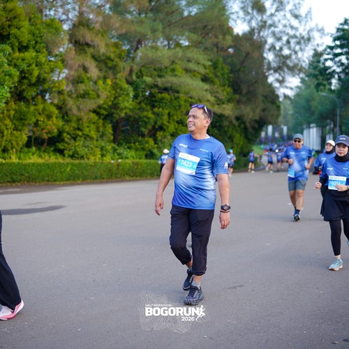 Race photo from BOGORUN 2026