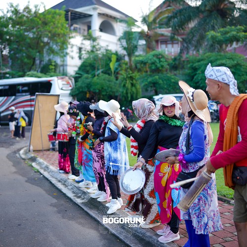 Race photo from BOGORUN 2026