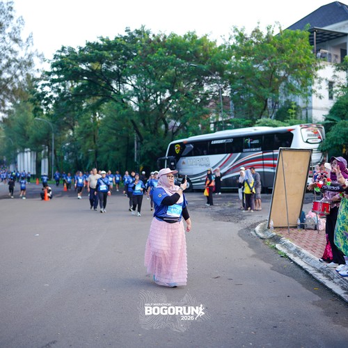 Race photo from BOGORUN 2026