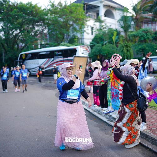 Race photo from BOGORUN 2026