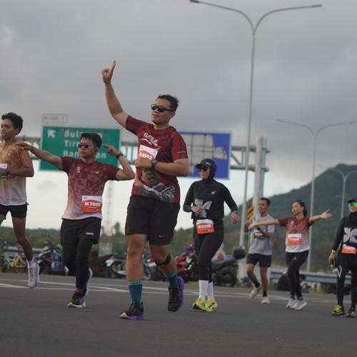 Race photo from KEDIRI HALF MARATHON 2026