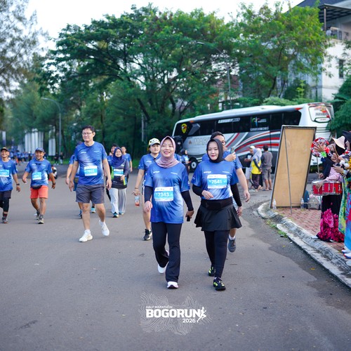 Race photo from BOGORUN 2026