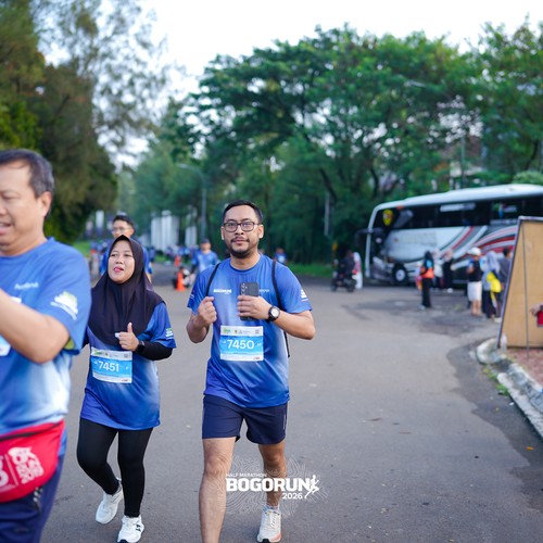 Race photo from BOGORUN 2026