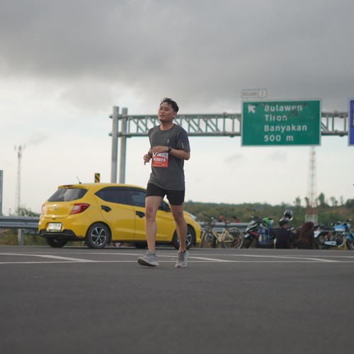 Race photo from KEDIRI HALF MARATHON 2026