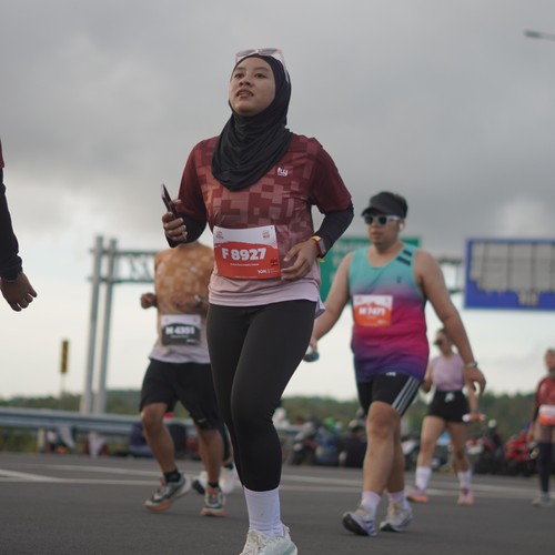 Race photo from KEDIRI HALF MARATHON 2026
