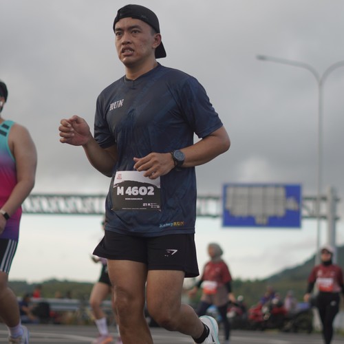 Race photo from KEDIRI HALF MARATHON 2026