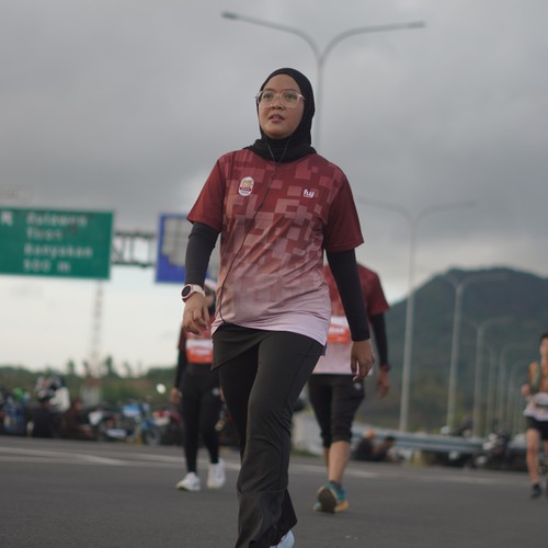 Race photo from KEDIRI HALF MARATHON 2026