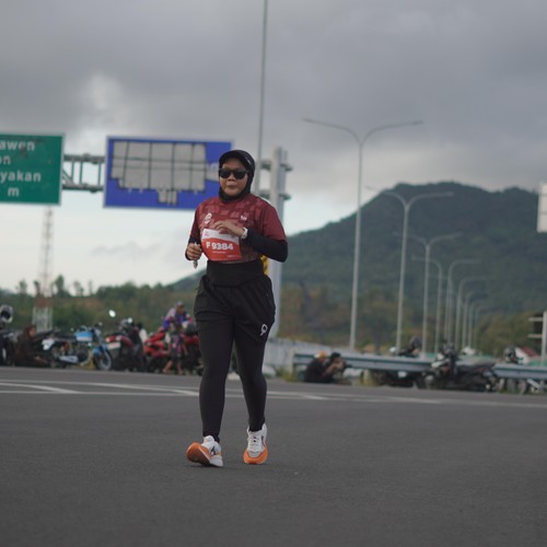 Race photo from KEDIRI HALF MARATHON 2026