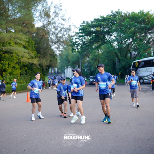 Race photo from BOGORUN 2026