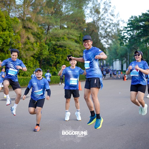 Race photo from BOGORUN 2026