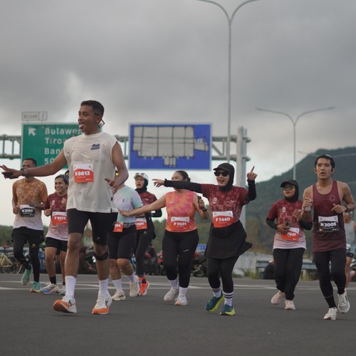 Race photo from KEDIRI HALF MARATHON 2026
