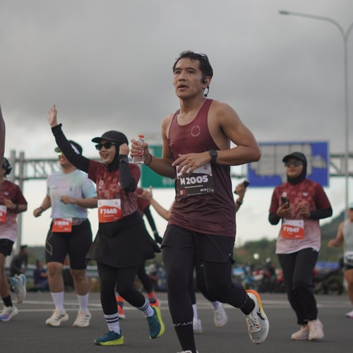 Race photo from KEDIRI HALF MARATHON 2026