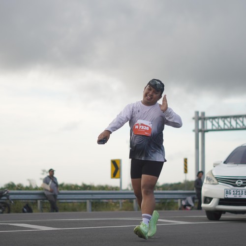 Race photo from KEDIRI HALF MARATHON 2026