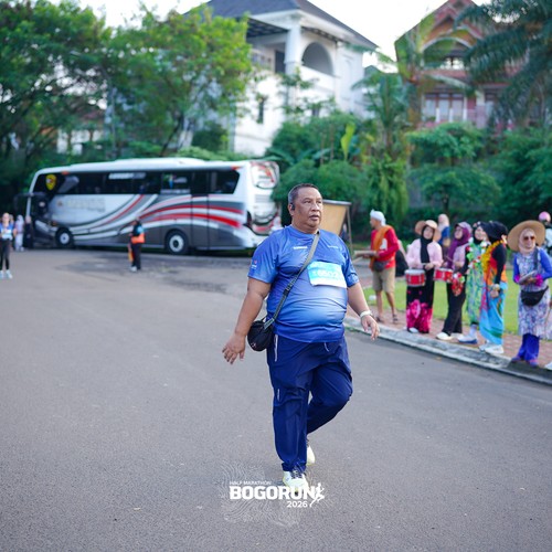 Race photo from BOGORUN 2026