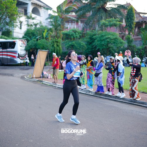 Race photo from BOGORUN 2026