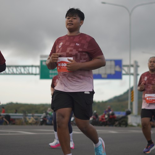 Race photo from KEDIRI HALF MARATHON 2026