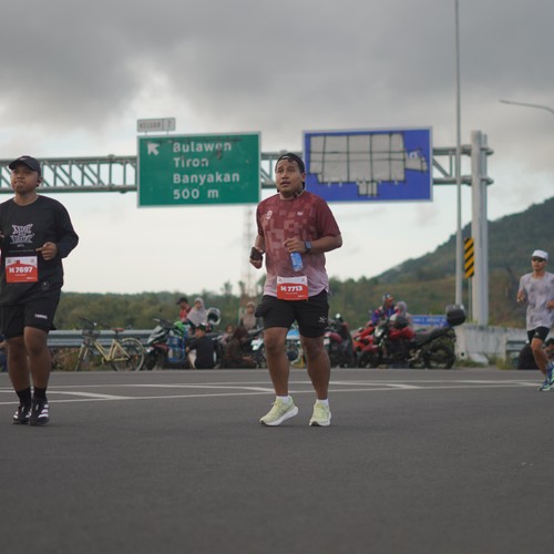 Race photo from KEDIRI HALF MARATHON 2026