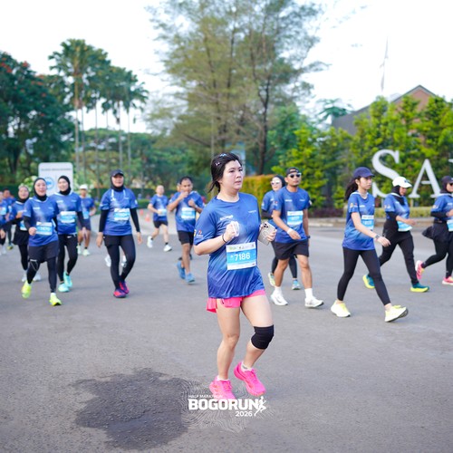 Race photo from BOGORUN 2026