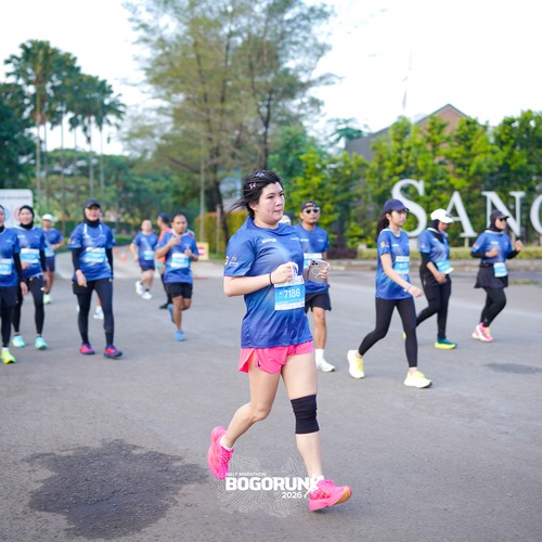 Race photo from BOGORUN 2026