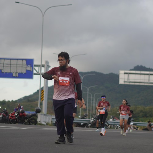 Race photo from KEDIRI HALF MARATHON 2026
