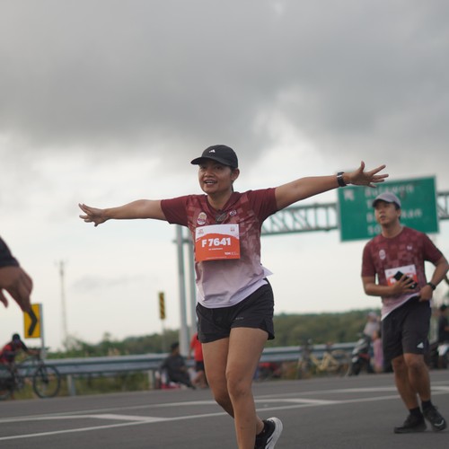 Race photo from KEDIRI HALF MARATHON 2026