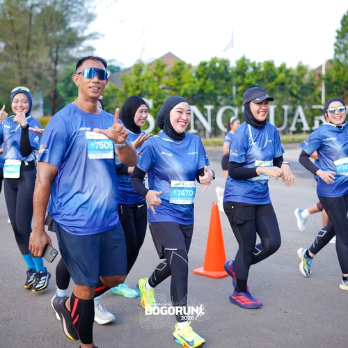 Race photo from BOGORUN 2026