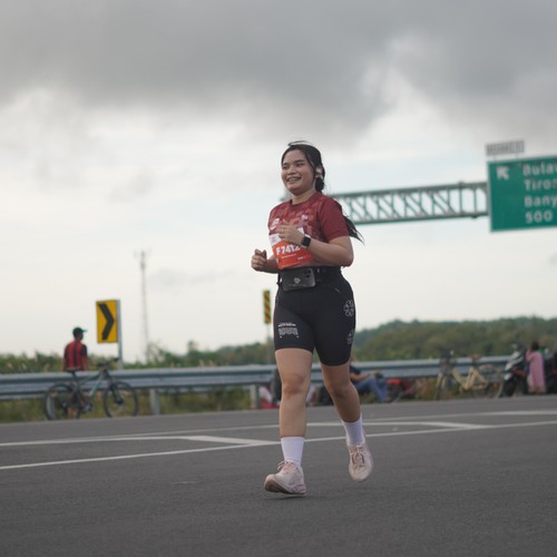 Race photo from KEDIRI HALF MARATHON 2026
