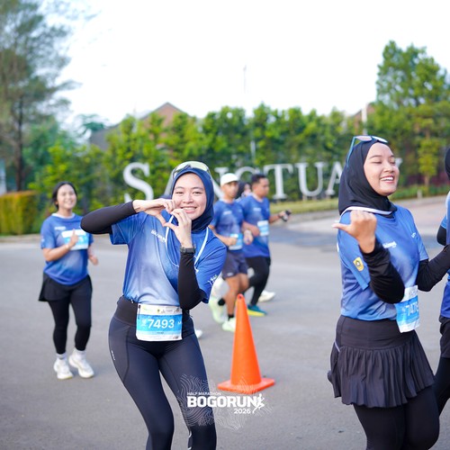 Race photo from BOGORUN 2026