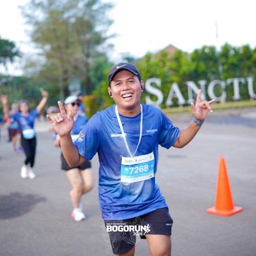 Race photo from BOGORUN 2026